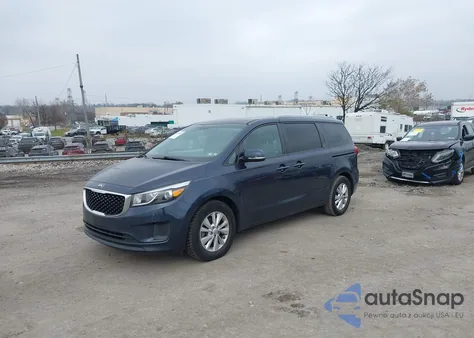 2017 Kia Sedona Lx из США, поврежденный, VIN KNDMB5C12H6254881